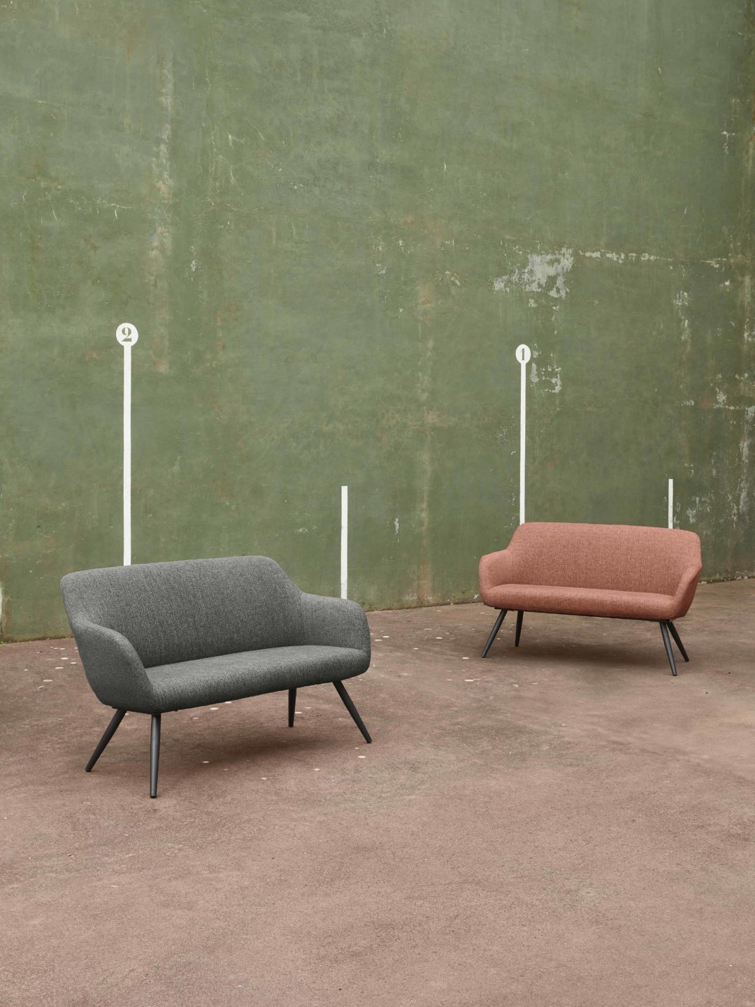 Parma sofa made of fabric Pilma Interior design and decoration