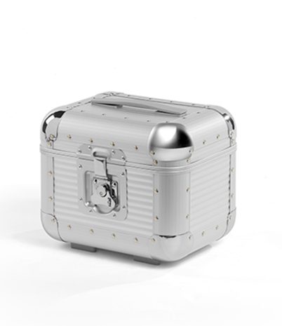 Bank S vanity case by FPM Moonlight silver