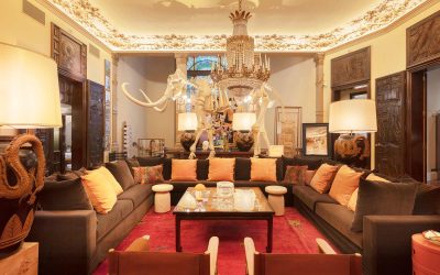 La increíble transformación de un salón por Isabel Coixet y Lázaro Rosa-Violán