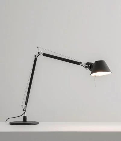 Tolomeo table lamp by Artemide in aluminum - Black