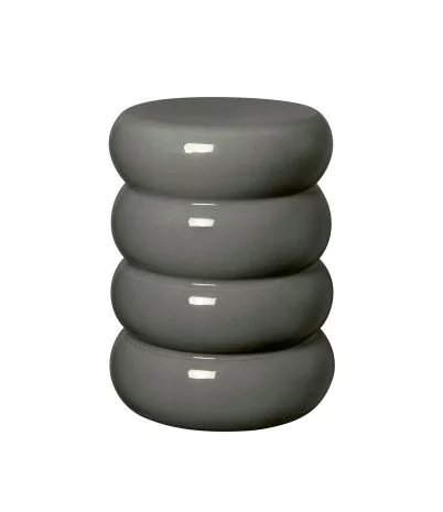 Toru stool/side table made of lacquered ceramic Ø 34 x 44 cm - Elephant
