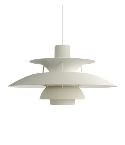 PH5 pendant lamp by Louis Poulsen - Pale pewter monochrome