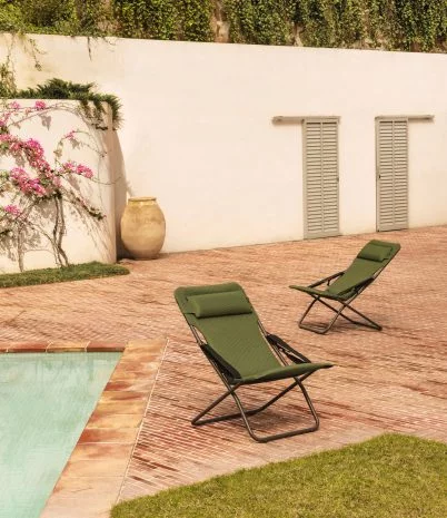 Transabed padded folding hammock by Lafuma Mobilier