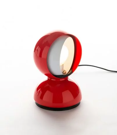 Eclisse table lamp by Artemide - Red