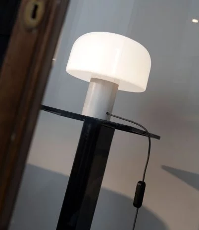 Bellhop table lamp opal glass by Flos
