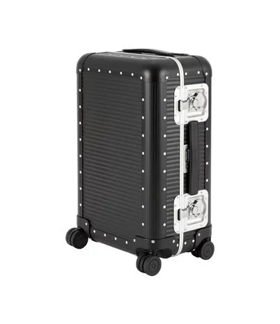 Bank 68 suitcase by FPM - Caviar black