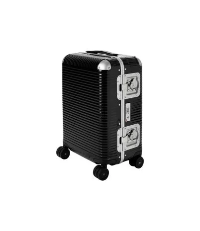 Bank Light 55 suitcase by FPM - Licorice black
