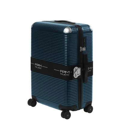 Bank Zip Deluxe 68 suitcase by FPM - Navy blue