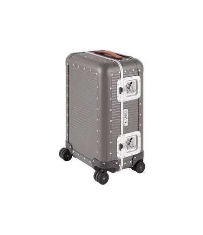 Bank 55 suitcase by FPM - Steel grey