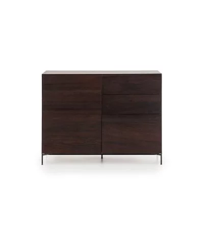 Bufet New Viok de roure 112 x 45 x 85 cm - Roure fumat