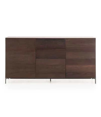 Bufet New Viok de roure 167 x 45 x 85 cm - Roure fumat