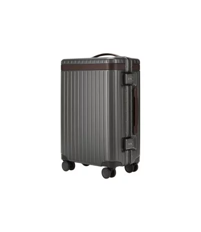 The Carry-on suitcase by Carl Friedrik Grey - Chocolate or Cognac - Grey/Chocolate