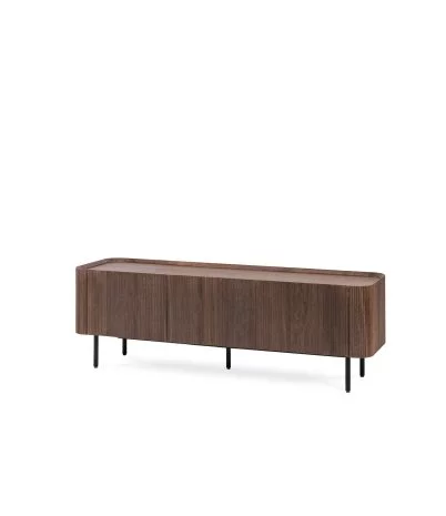 Tambora TV cabinet made of oak 169 x 45 x 53 cm - Smoked oak