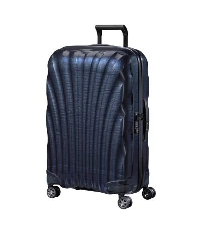 C-Lite 69 suitcase by Samsonite Off White o Midnight Blue - Midnight Blue