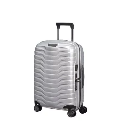 Proxis 55 expandable suitcase by Samsonite Black or Silver - Silver