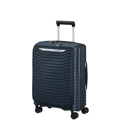 Upscape 55 expandible suitcase with pocket by Samsonite Yellow, Blue Night or Climbing Ivy - Blue Night