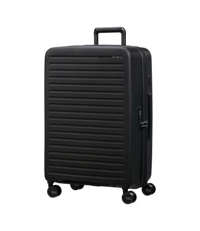 Restackd 68 expandable suitcase by Samsonite Sage or Black - Black